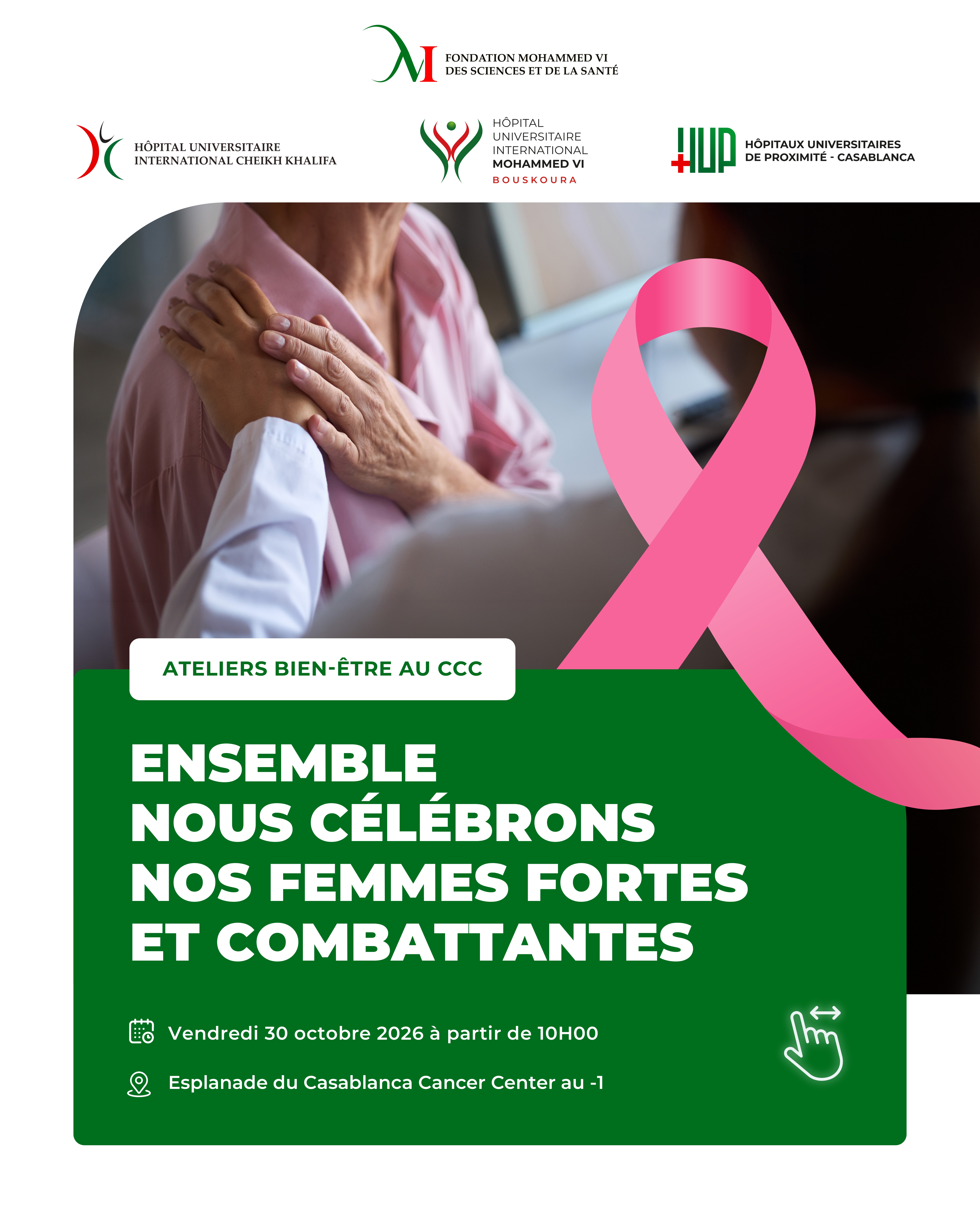RENAÎTRE EN ROSE - ENSEMBLE NOUS CÉLÉBRONS NOS FEMMES FORTES ET COMBATTANTES