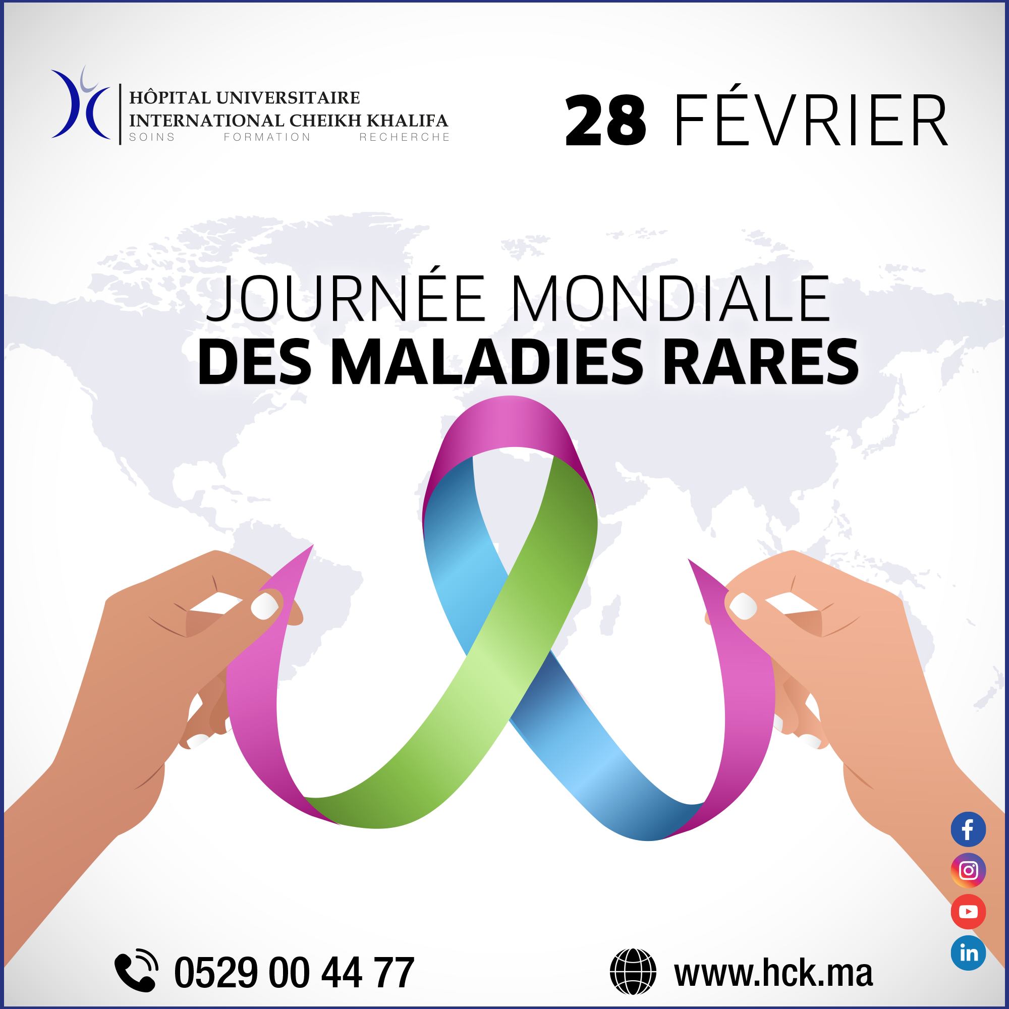 28 FÉVRIER : JOURNÉE MONDIALE DES MALADIES RARES