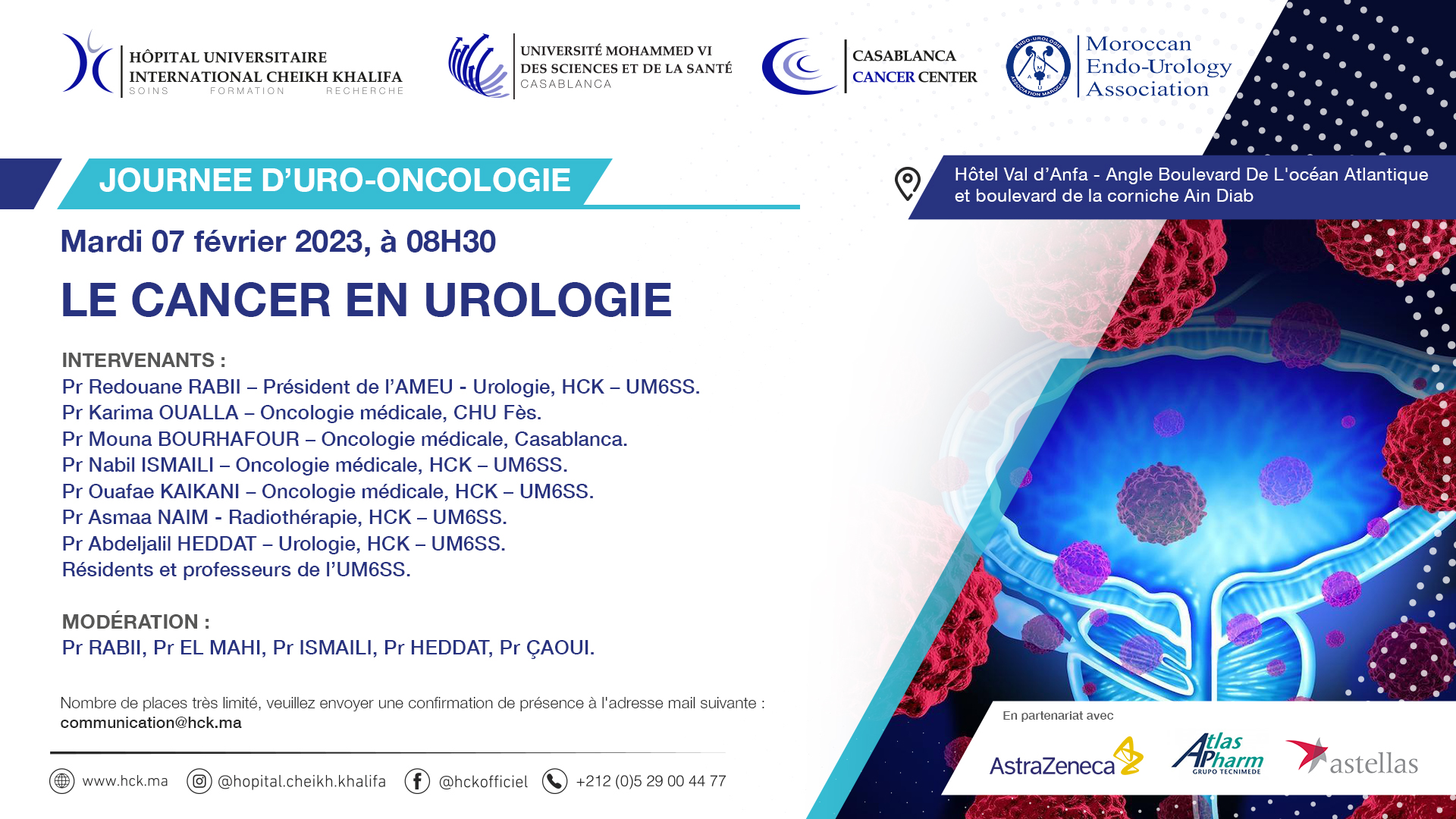 JOURNÉE D’URO-ONCOLOGIE : LE CANCER EN UROLOGIE