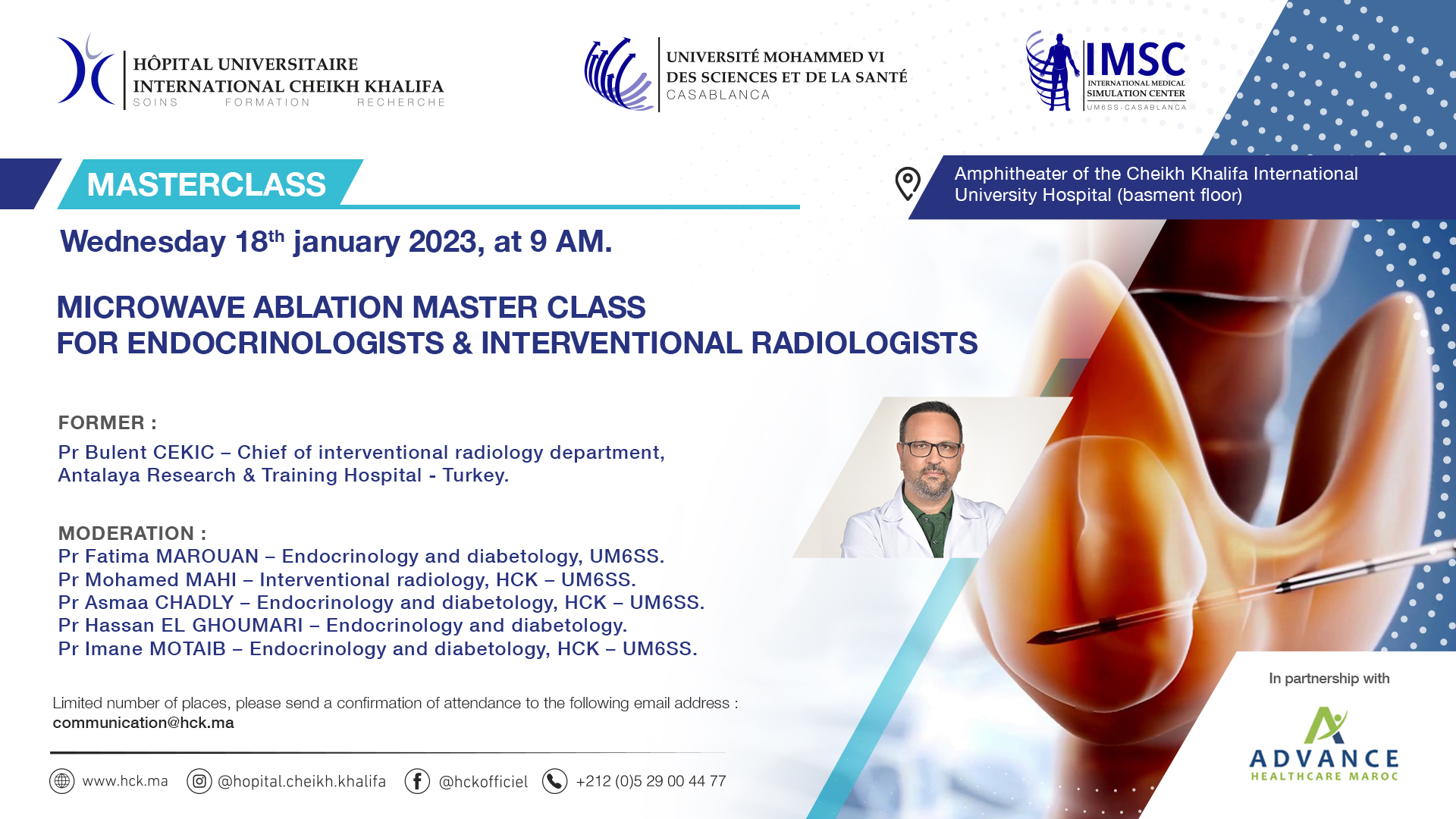 MASTERCLASS: MICROWAVE ABLATION MASTERCLASS FOR ENDOCRINOLOGISTS AND INTERVENTIONAL RADIOLOGISTS