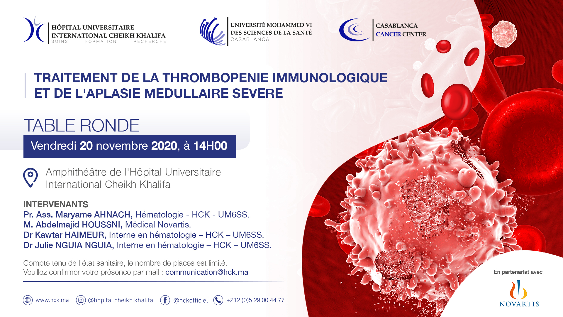 TABLE RONDE : TRAITEMENT DE LA THROMBOPENIE IMMUNOLOGIQUE ET DE L’APLASIE MEDULLAIRE SEVERE TABLE RONDE : TRAITEMENT DE LA THROMBOPENIE IMMUNOLOGIQUE ET DE L’APLASIE MEDULLAIRE SEVERE