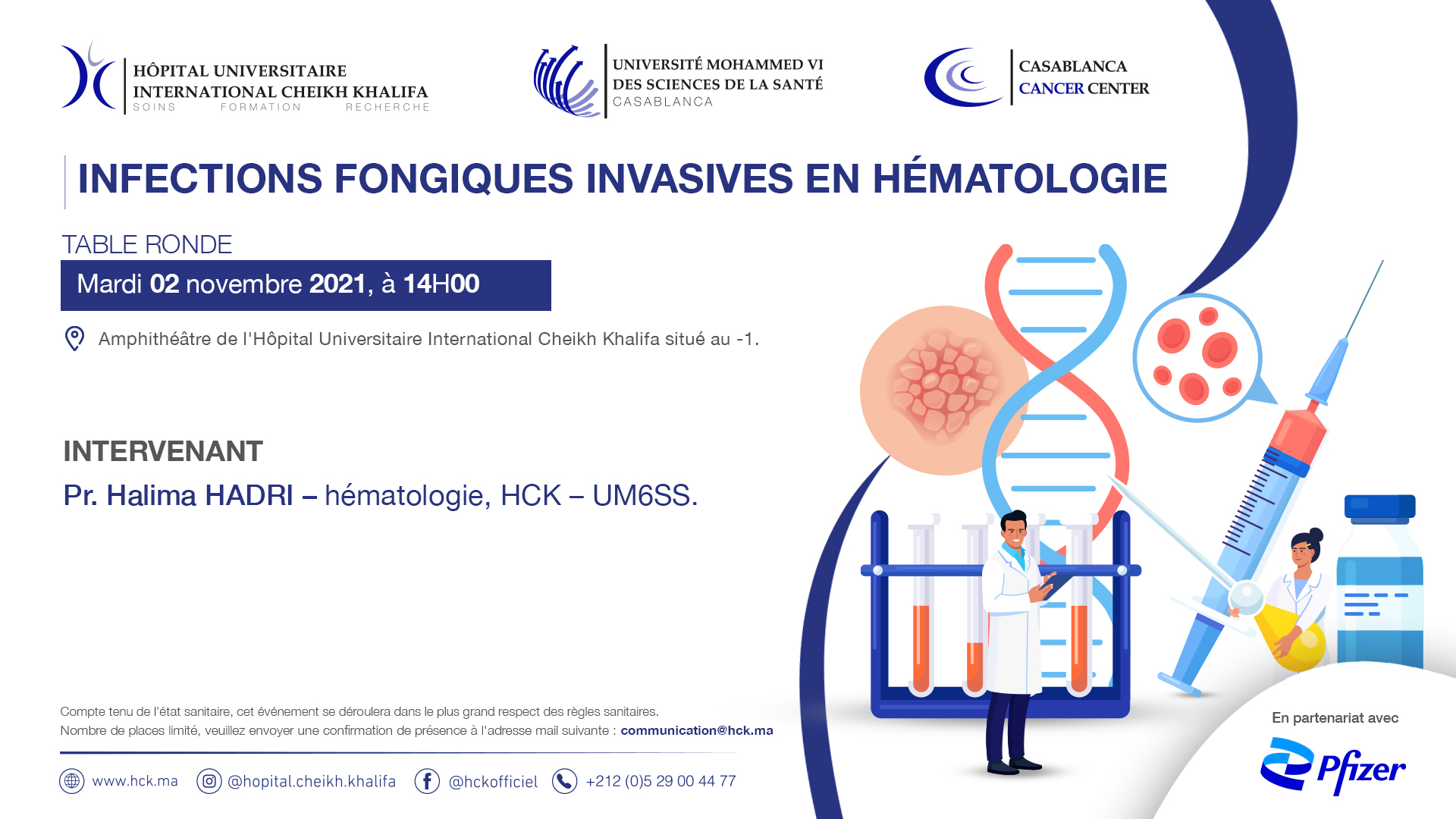 TABLE RONDE :  INFECTIONS FONGIQUES INVASIVES EN HEMATOLOGIE