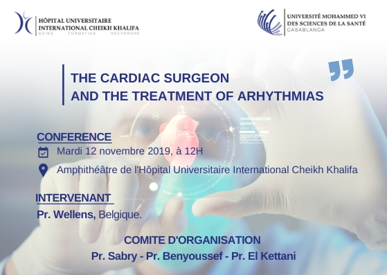 CONFERENCE : THE CARDIAC SURGEON AND THE TREATMENT OF ARHYTHMIAS CONFERENCE : THE CARDIAC SURGEON AND THE TREATMENT OF ARHYTHMIAS