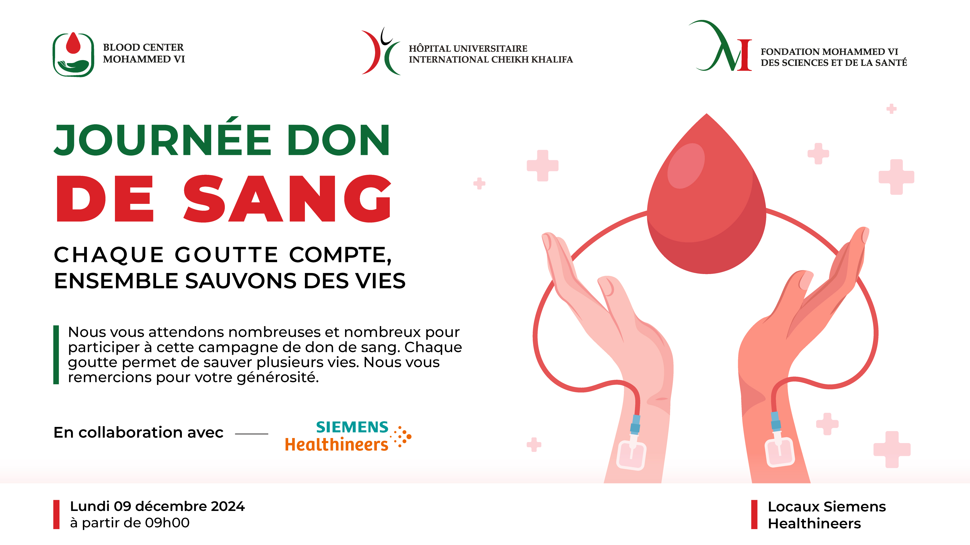 CAMPAGNE DON DE SANG - SIEMENS HEALTHINEERS CAMPAGNE DON DE SANG - SIEMENS HEALTHINEERS