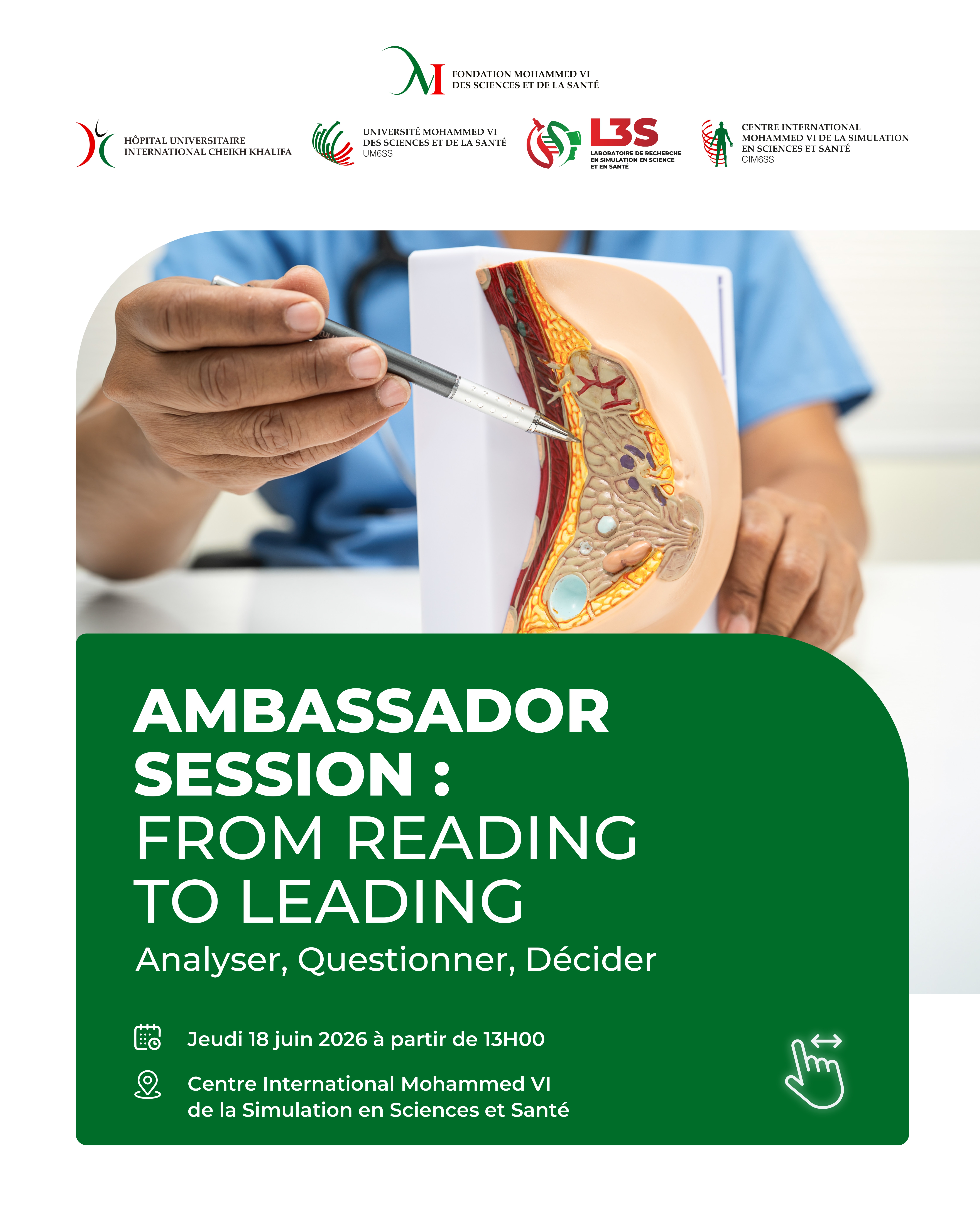AMBASSADOR SESSION - FROM READING TO LEADING : ANALYSER, QUESTIONNER, DÉCIDER