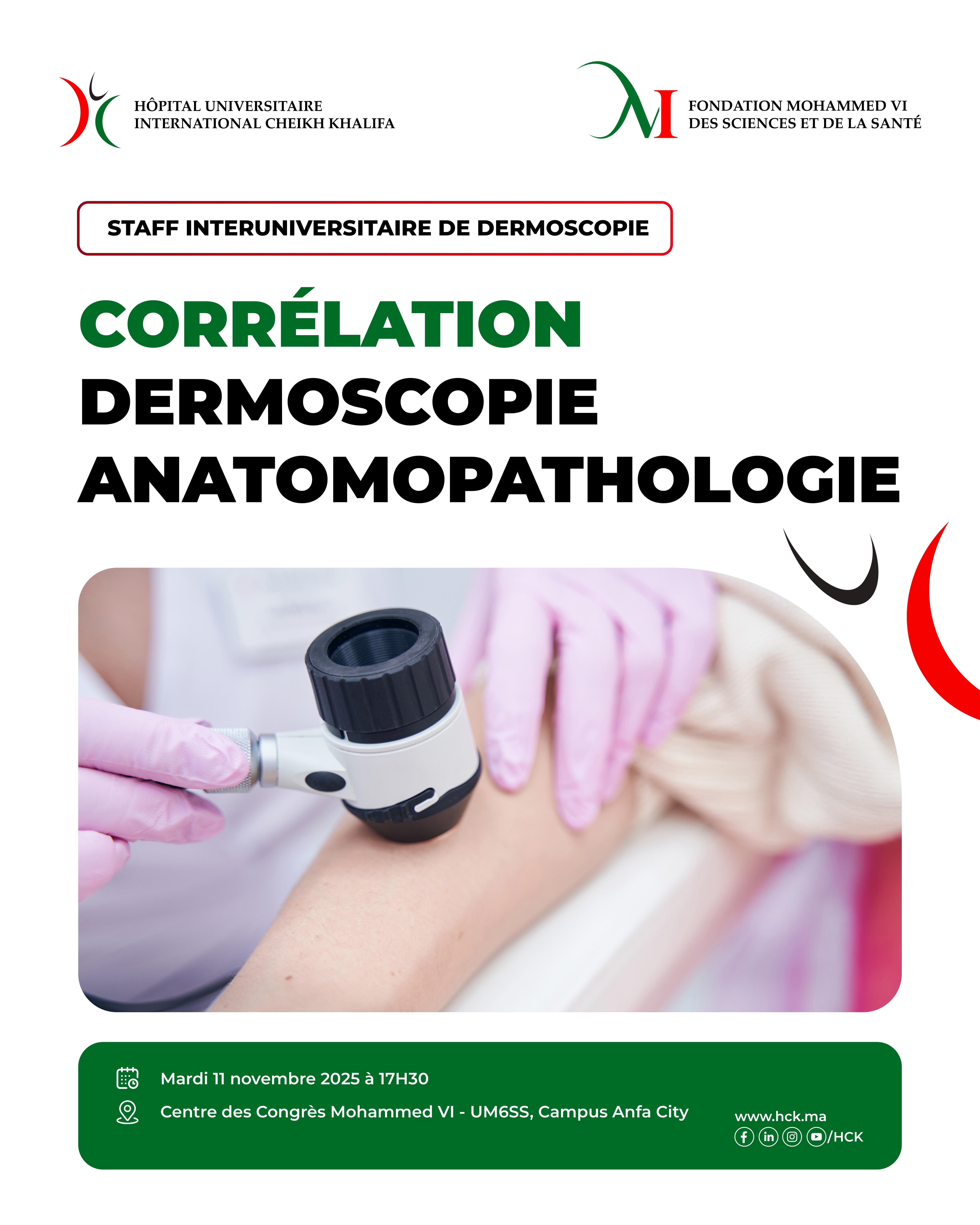 STAFF INTERUNIVERSITAIRE DE DERMOSCOPIE : CORRÉLATION DERMOSCOPIE ANATOMOPATHOLOGIE