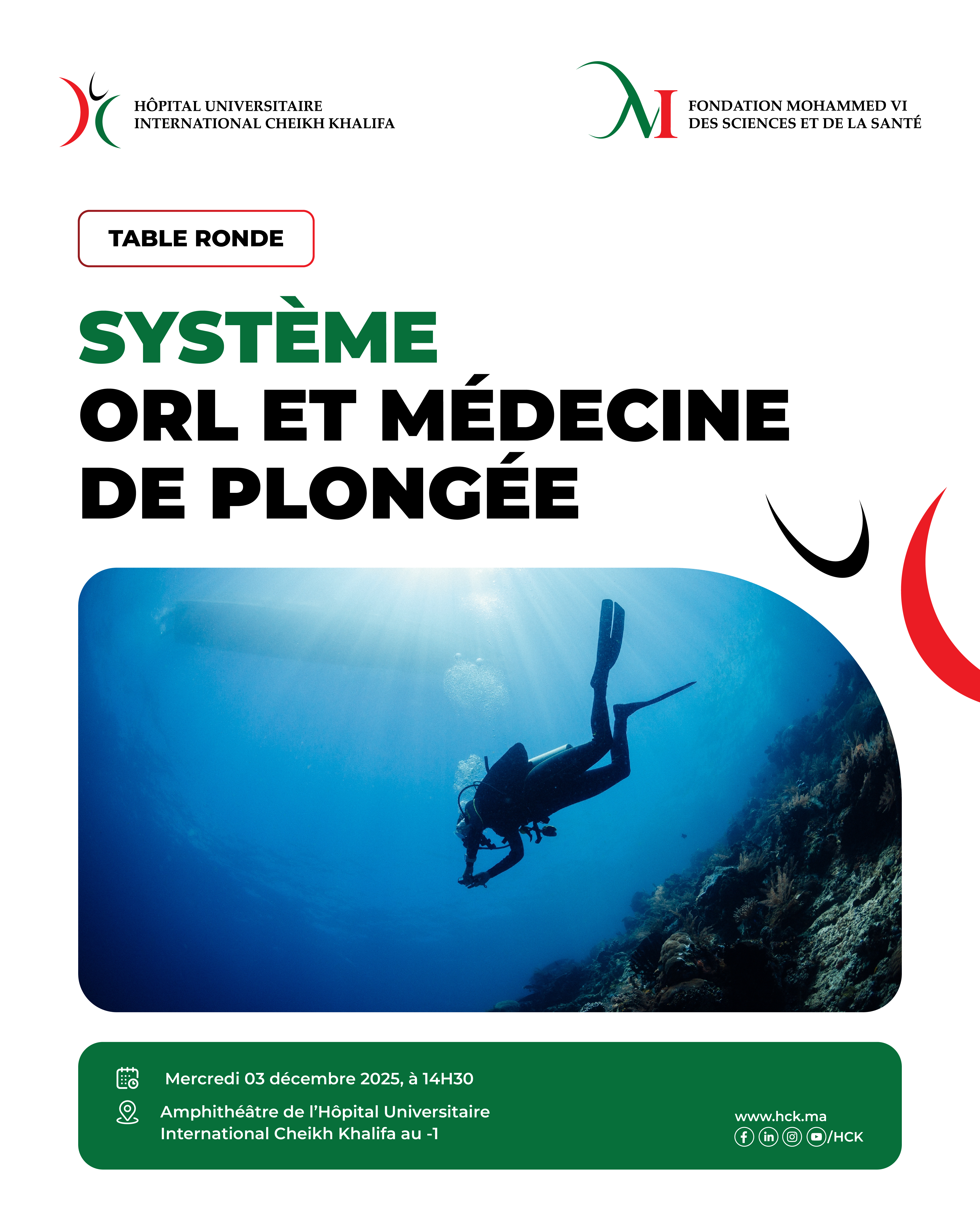 TABLE RONDE - SYSTÈME ORL ET MÉDECINE DE PLONGÉE