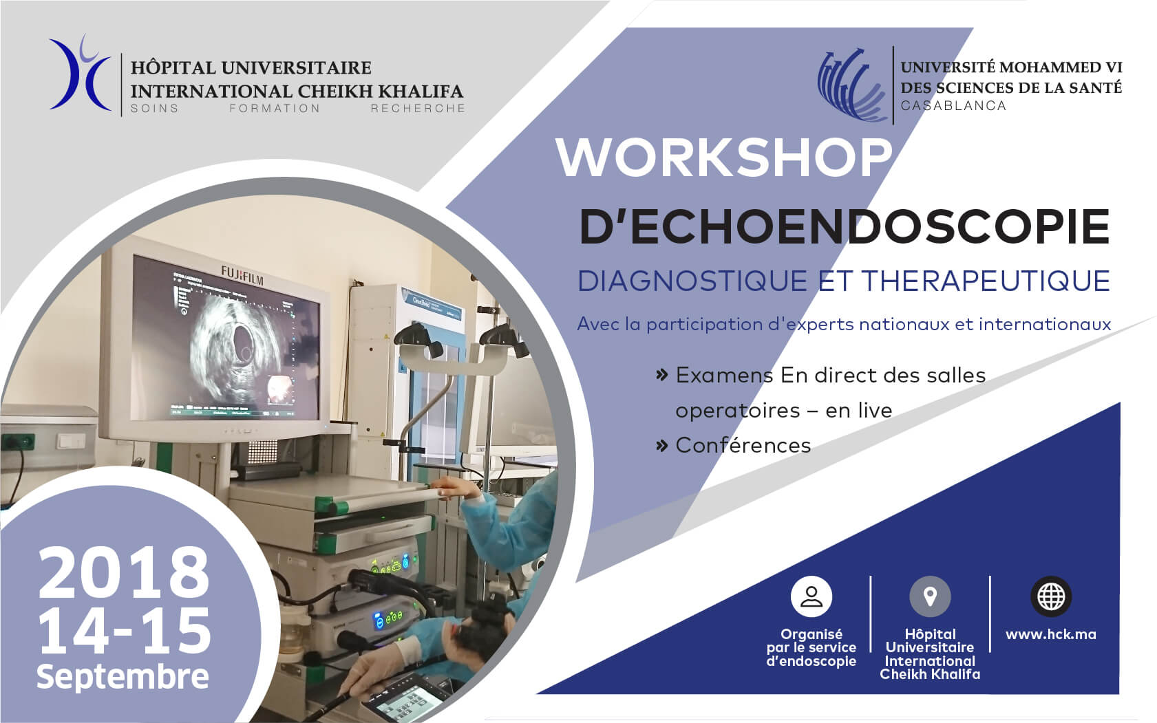 WORKSHOP D'ECHOENDOSCOPIE DIAGNOSTIQUE ET THÉRAPEUTIQUE