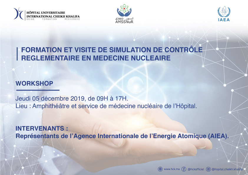 FORMATION ET VISITE DE SIMULATION DE CONTRÔLE REGLEMENTAIRE EN MEDECINE NUCLEAIRE