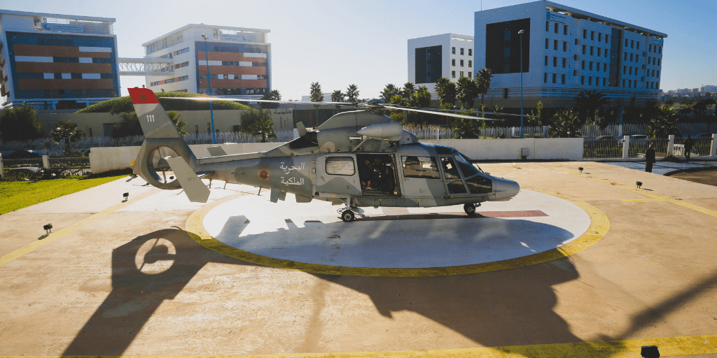 Évacuation sanitaire d’urgence par hélicoptère depuis les côtes d’El Jadida