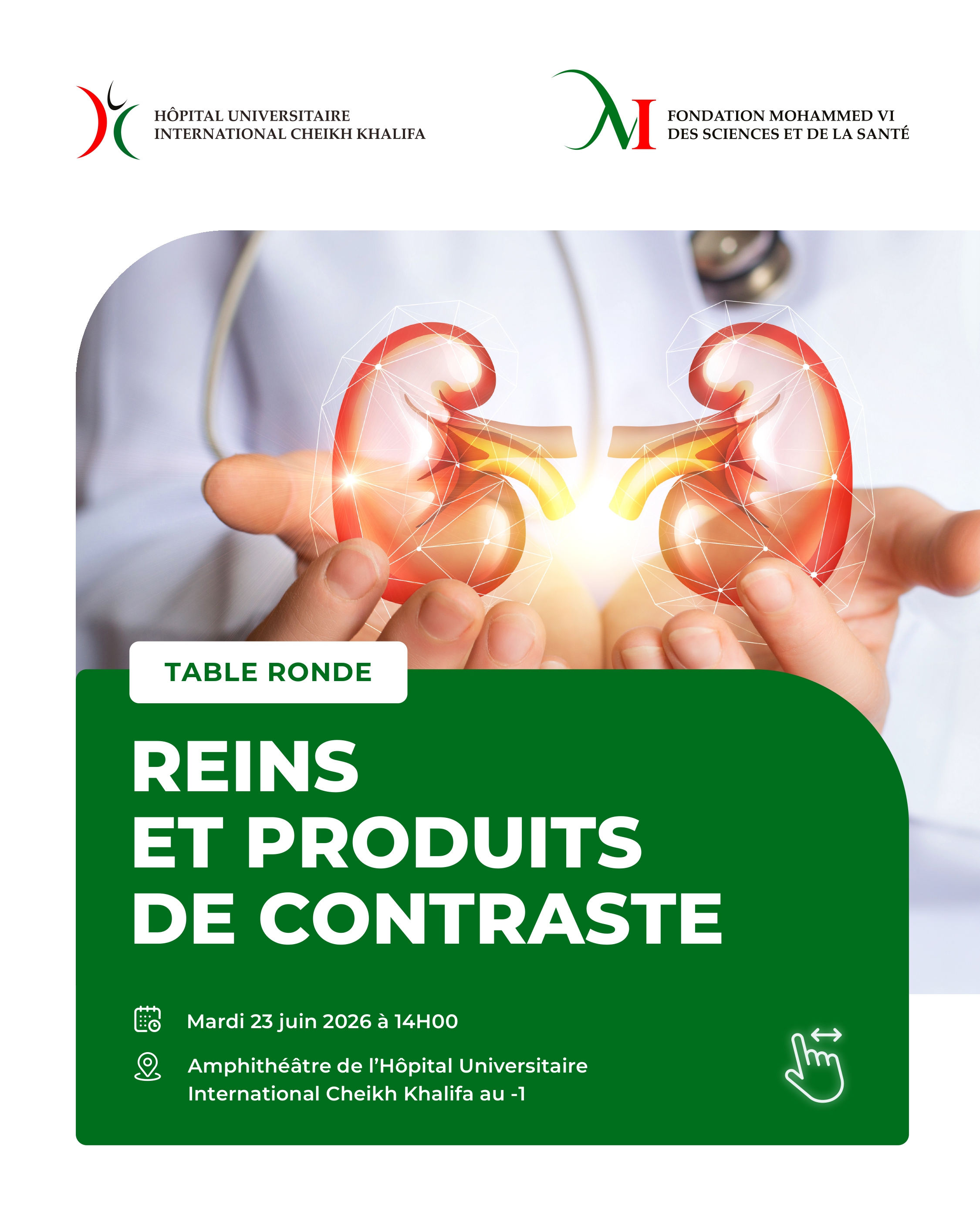 TABLE RONDE : REINS ET PRODUITS DE CONTRASTE 