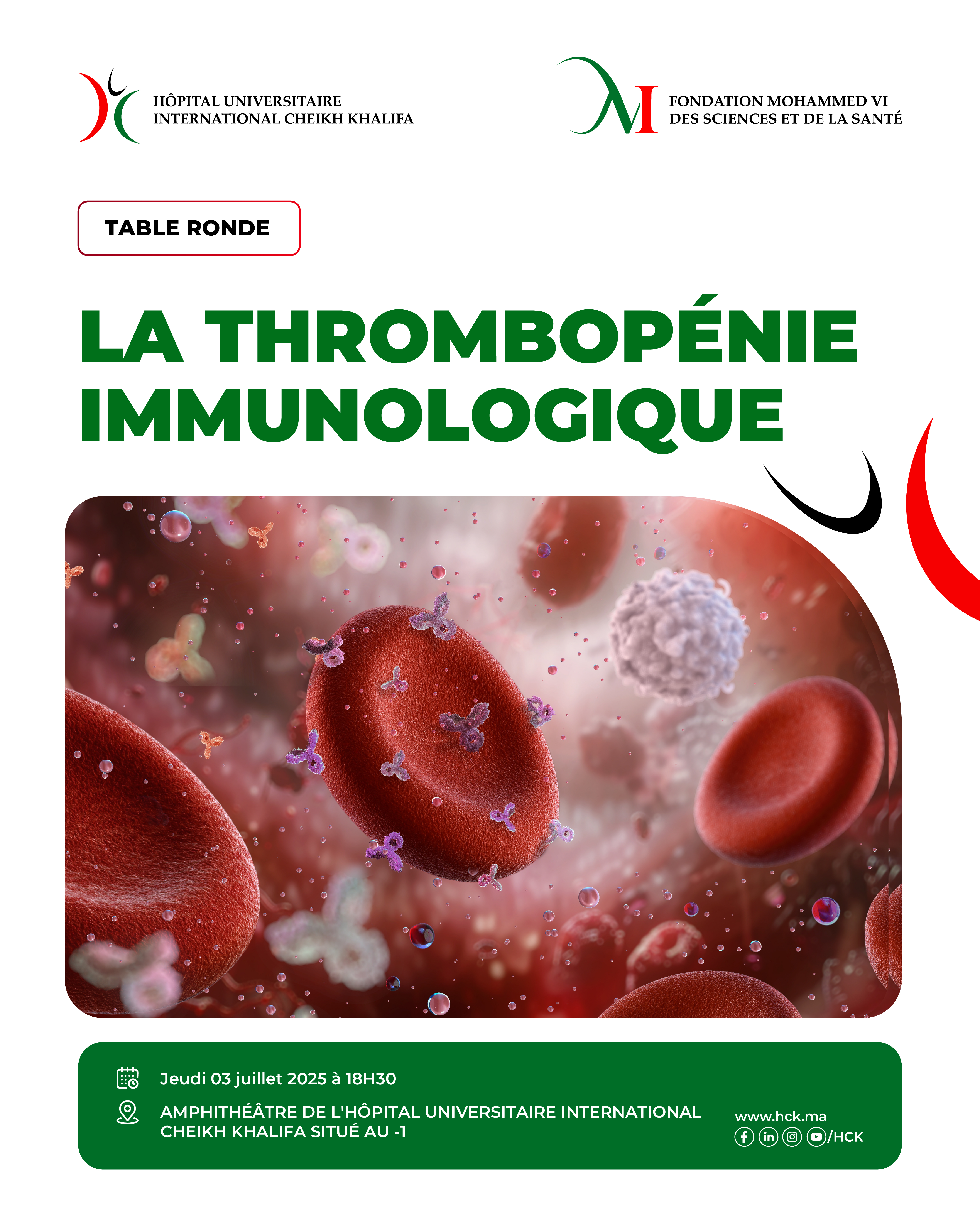 TABLE RONDE - LA THROMBOPÉNIE IMMUNOLOGIQUE